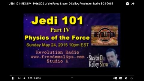 JEDI 101 - Reiki Part 4 - Deflecting Negative CHI - Become a Light Warrior