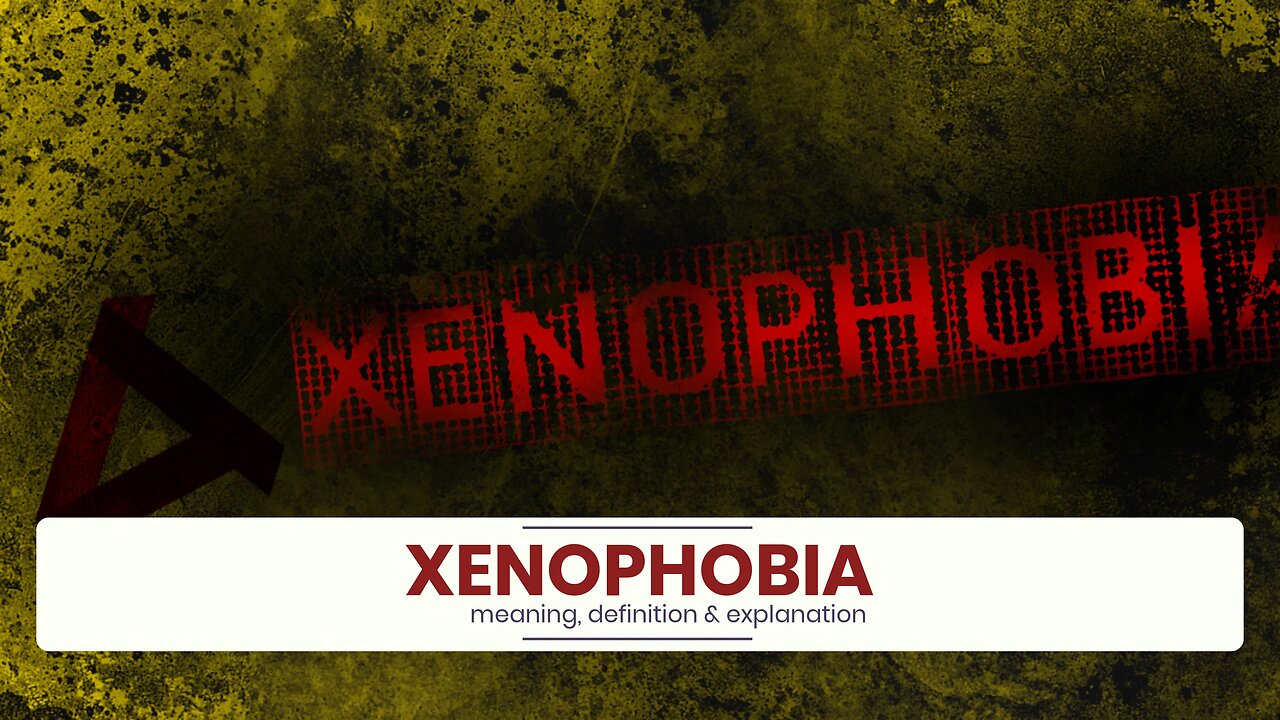 What is XENOPHOBIA?