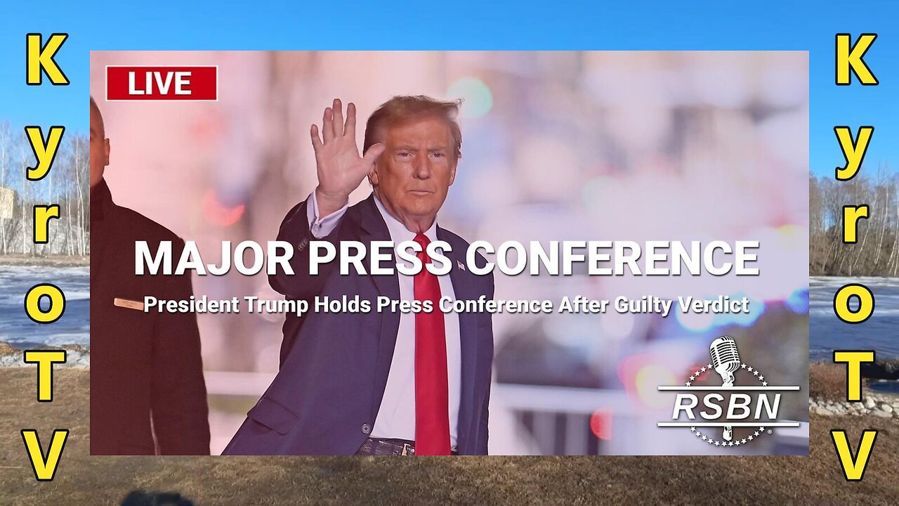 President Trump Holds Major Press Conference After Guilty Verdict - May 31, 2024 (Swedish subtitles)