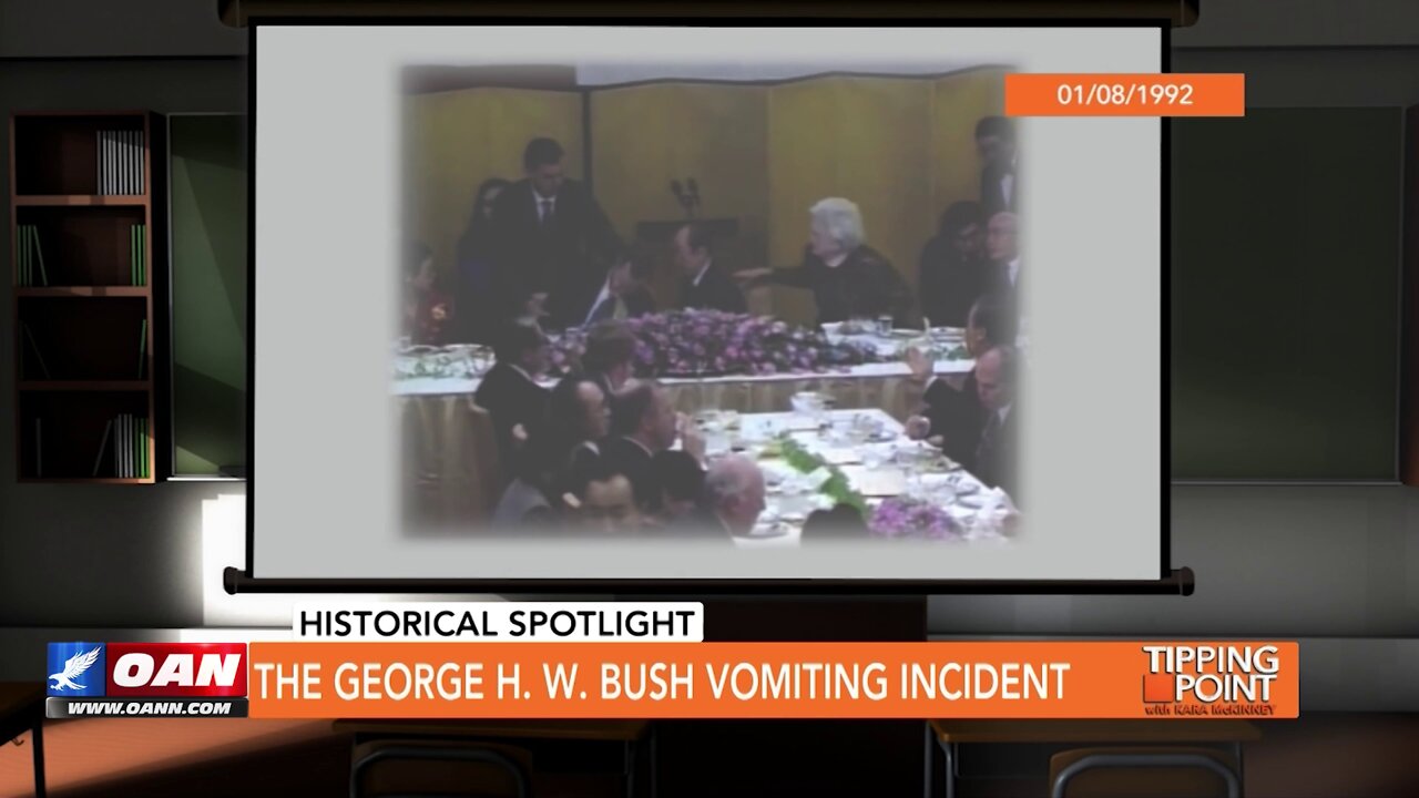 Tipping Point - Historical Spotlight - The George H. W. Bush Vomiting Incident