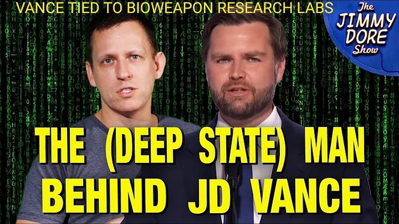JD Vance Deep State Ties To Ukraine Bio-Labs and the Surveillance State! Whitney Webb! on Jimmy Dore