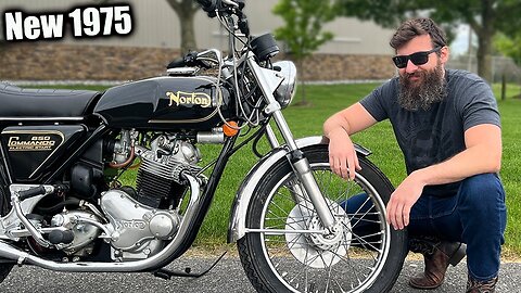 The Real Story Behind the Boxed 1975 Norton