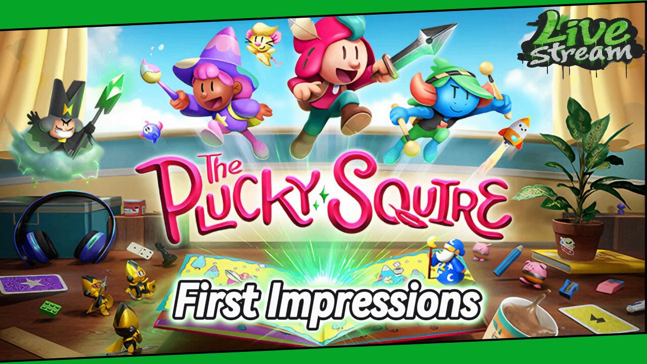 Join The Plucky Squire's Epic Realm-Hopping Adventure