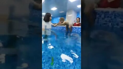swimming baby#shorts #voiceofkanij #shortsvideo