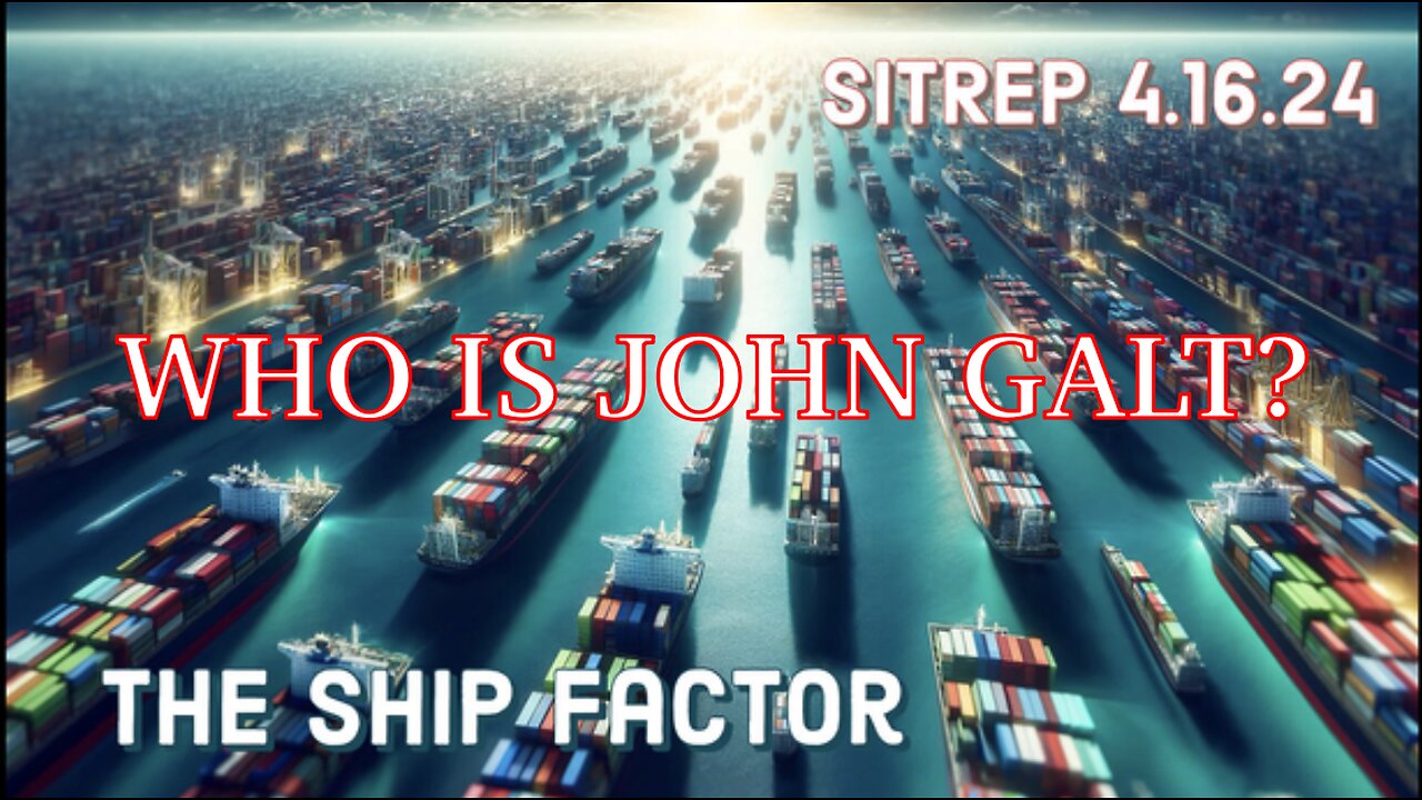 MONKEY WERX- THE SHIP (CONTAINER) FACTOR. SITREP 4 16 TY JGANON, SGANON