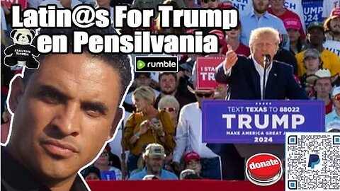 VOTO LATIN@S POR TRUMP DESDE RALLY PENSILVANIA 2025