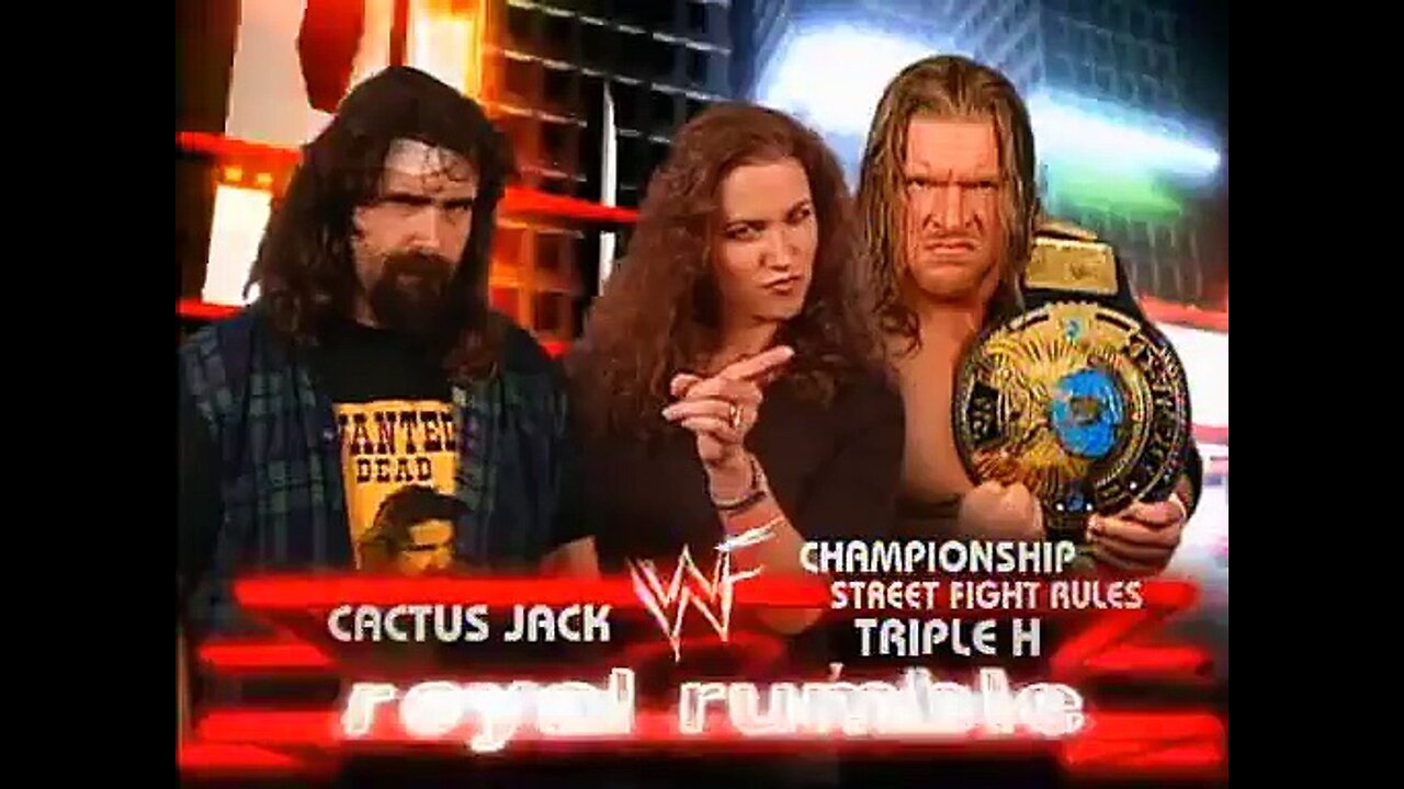 Story of Triple H vs Cactus Jack | Royal Rumble 2000