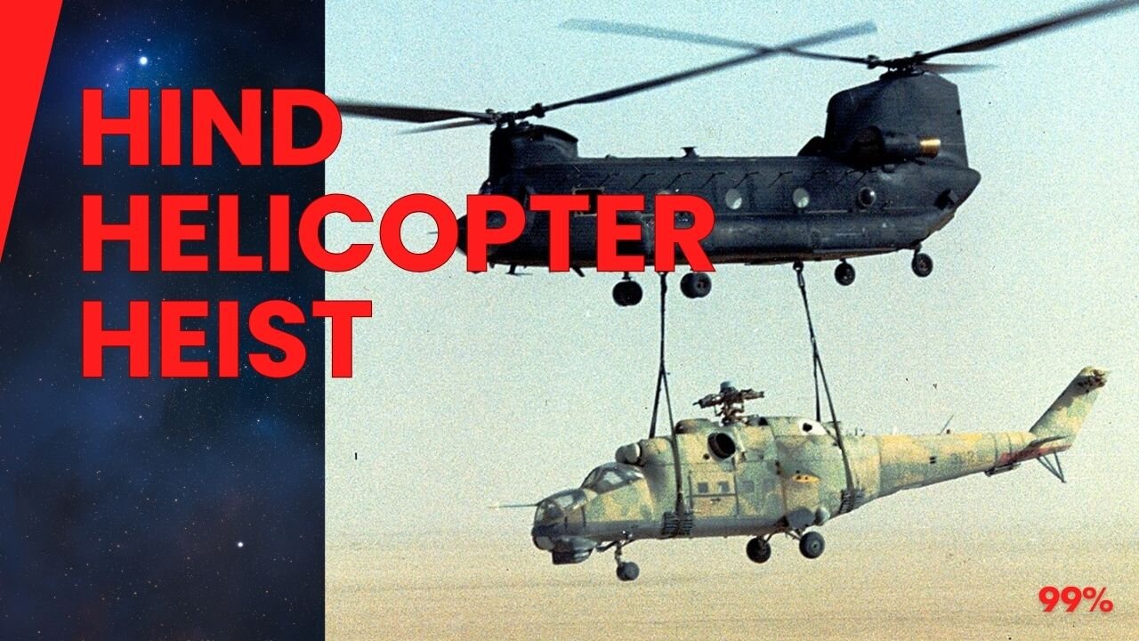 US Military's Secret Heist: Stealing a Soviet Hind Helicopter