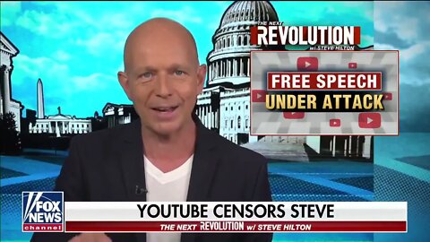 Steve Hilton SLAMS YouTube For Deliberate Censorship