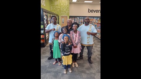 COLLEGE PROFESSOR BISHOP AZARIYAH WITH HIS FAMILY AT THE PRESTIGIOUS BECKLES BIBLE HEBREW ACADEMY