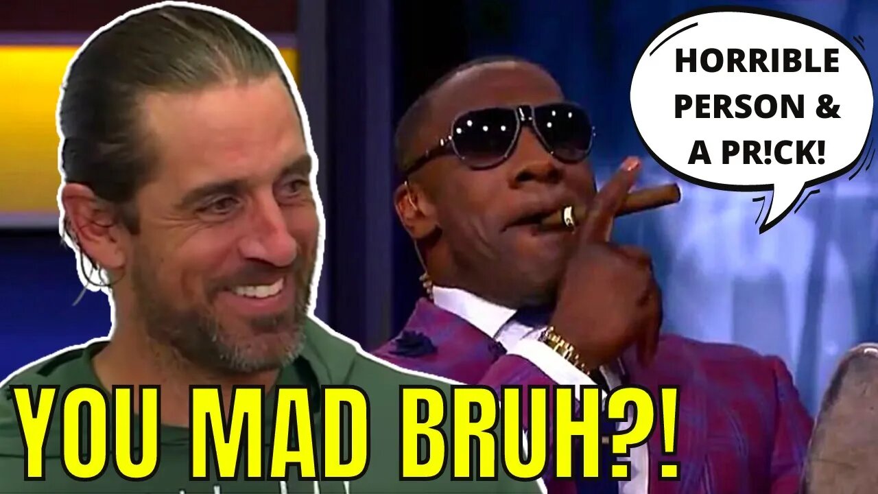 Shannon Sharpe Goes On BERSERK RANT on Packers QB Aaron Rodgers UNVAXXED Status!