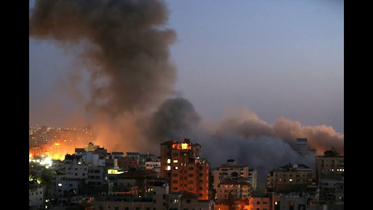 Israel retaliatory air strike kill at least 198 Palestinians.,- BBC News.