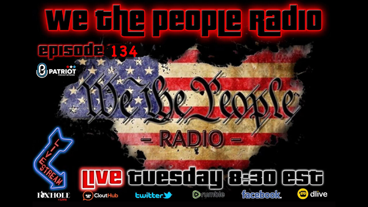 We The People Radio LIVE 12/13/2022 with James & Alan