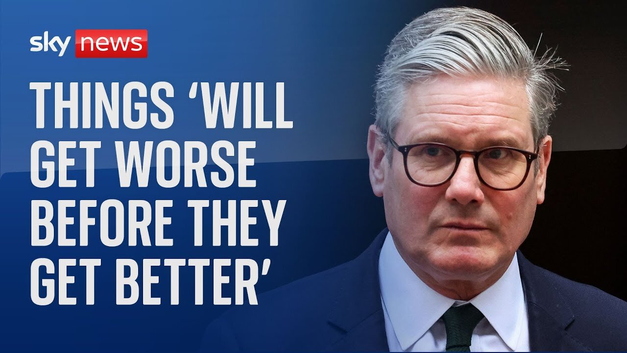 Prime minister to say things 'will get worse before it gets better'