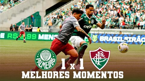 PALMEIRAS 1 X 1 FLUMINENSE - CAMPEONATO BRASILEIRO 2022 - MELHORES MOMENTOS