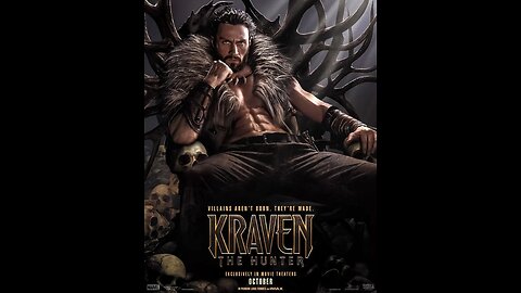 KRAVEN THE HUNTER – Official Red Band Trailer (Hindi) | October 6th | English, Hindi, Tamil & Telugu