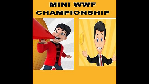 MINI WWF CHAMPIONSHIP