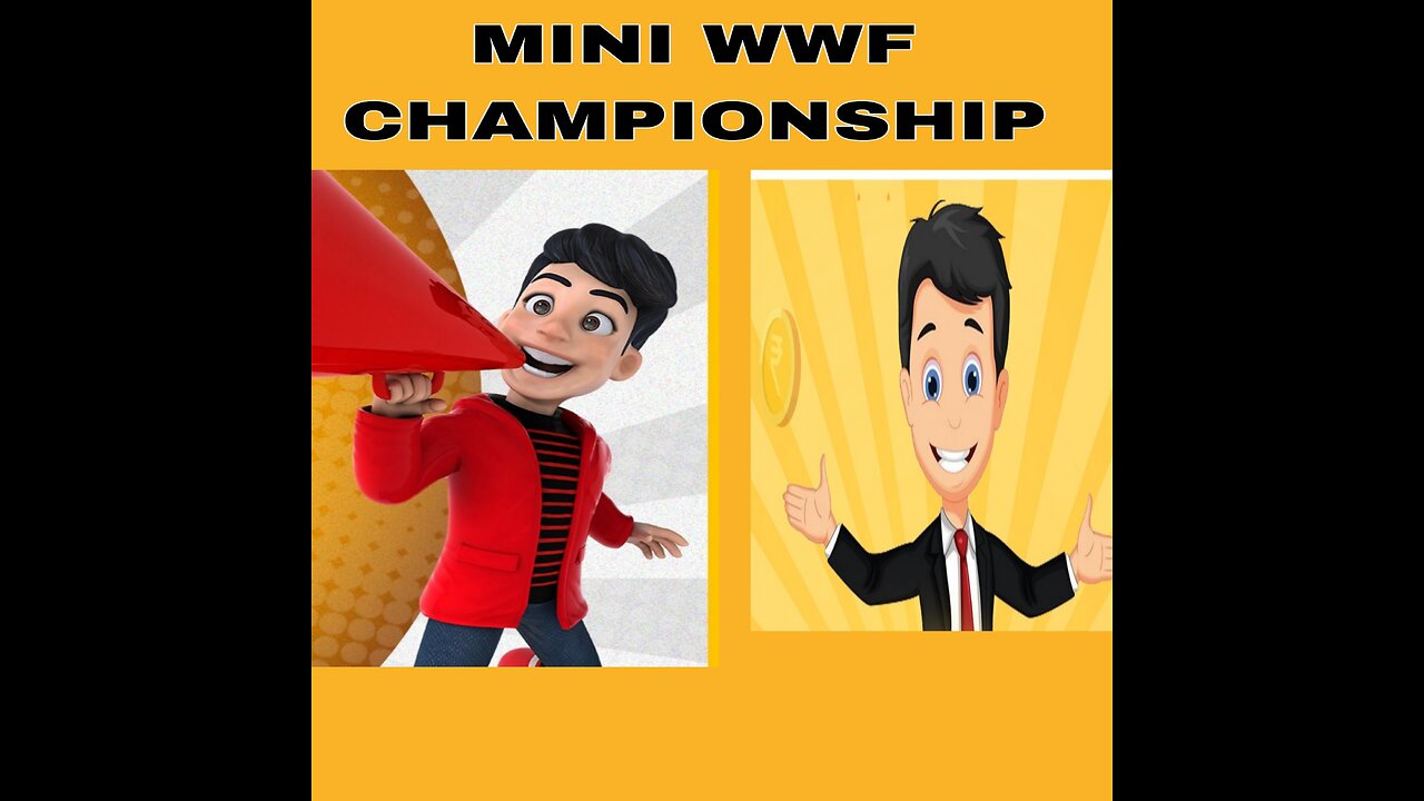 MINI WWF CHAMPIONSHIP