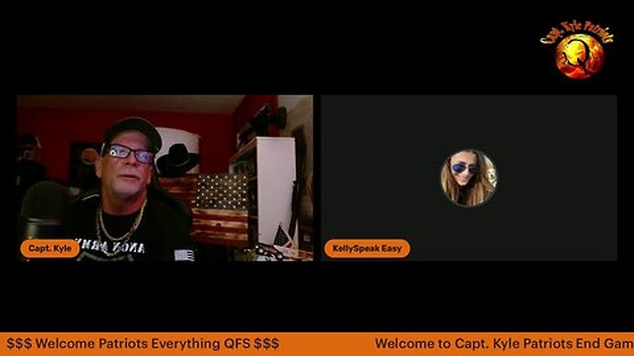 Capt Kyle Patriots Quantum Financial System & Nesara Gesara Chat w Captain Kyle and Kelly