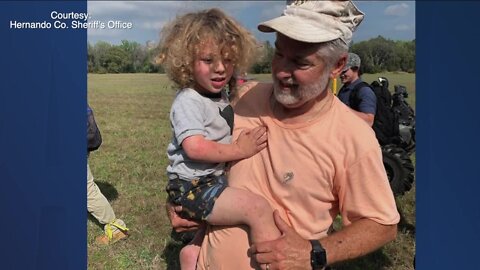 Brooksville 2-year-old found alive after more than 24 hour search