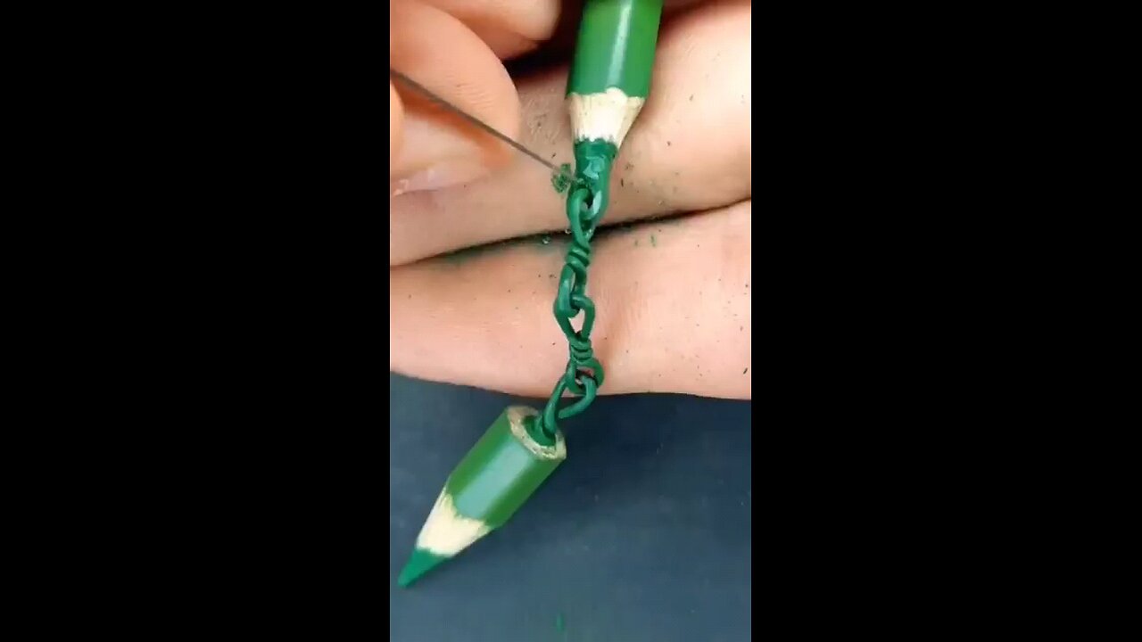 Excellent craftsmanship of pencil