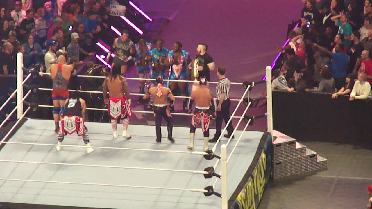 WWE Survivor Series 2015 - 5-on-5 Survivor Series team entrances