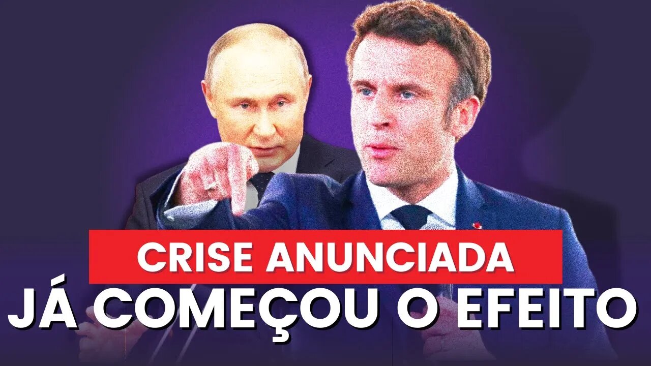 CRISE GLOBAL || Europa vai pagar um preço caro demais! Já começou!