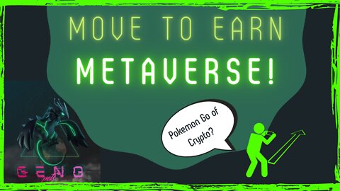 Move to Earn Metaverse! Genopets Intro!