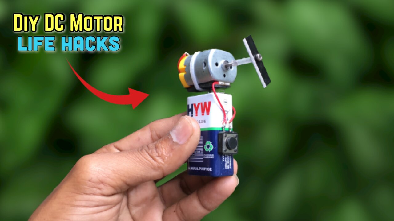 Diy DC Motor Awesome Life Hacks || DC Motor