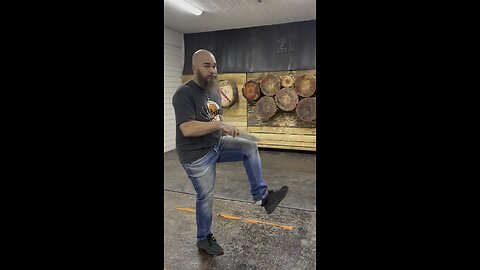 World champion knife thrower needs new shoes!!