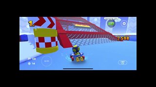 Mario Kart Tour - RMX Vanilla Lake 1T Gameplay