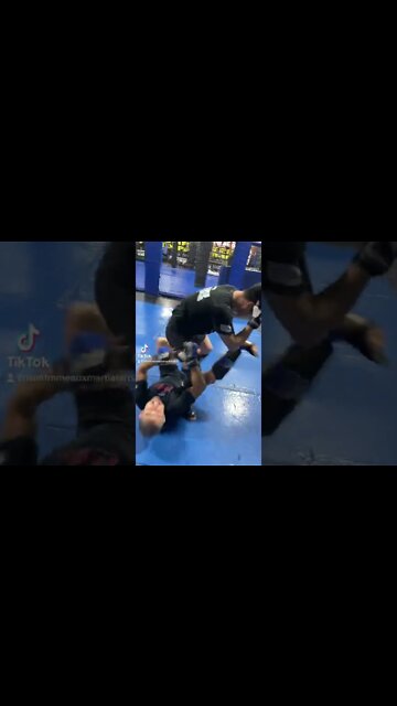 Heel hook from back take