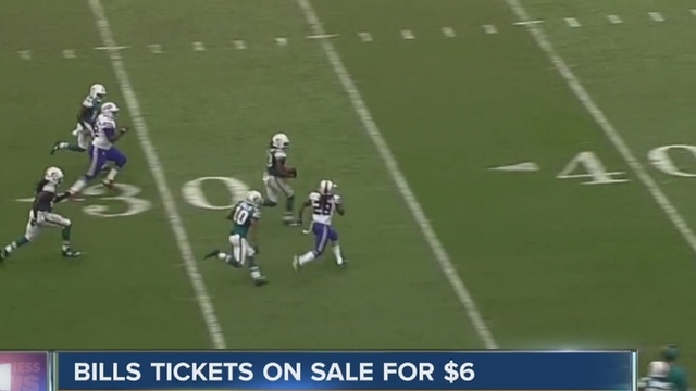 Bills vs. Dolphins tickets selling for $6