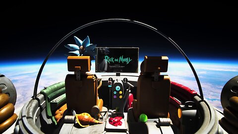 We built a replica of Rick's spaceship and launched it into space