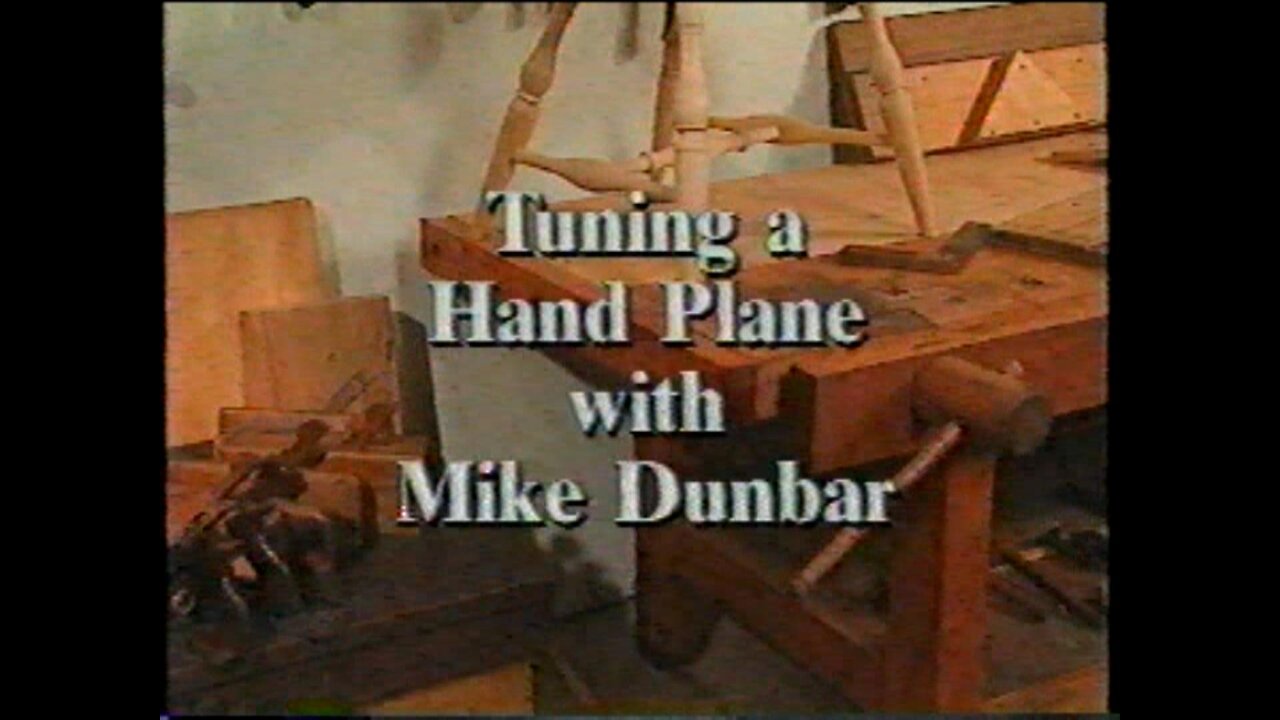 Turning (Sharpening) a Hand Plane