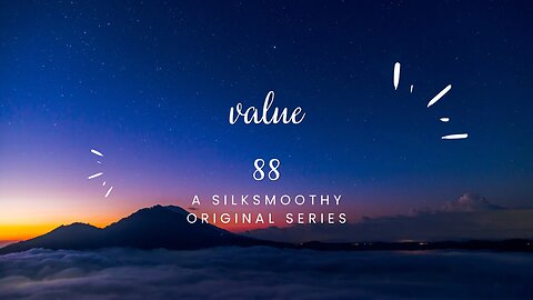 value 88: ultimately, this is our limitation