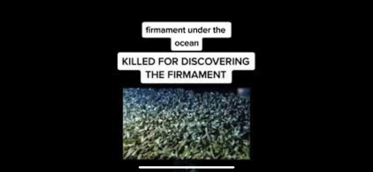 Insane Firmament “ Ocean at the bottom of the ocean “ - Scientist Killed