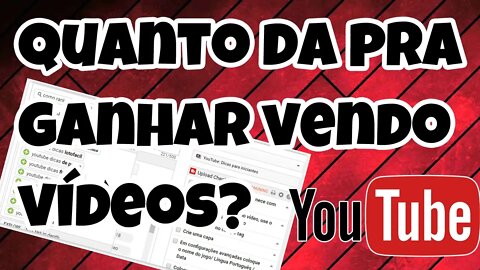 Renda com vídeos, quanto dá pra ganhar assistindo?