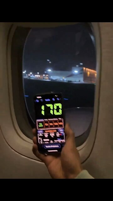 How fast do you think you take off at?