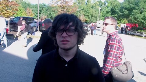 William after the Trump in bedford NH rally 9 29 16