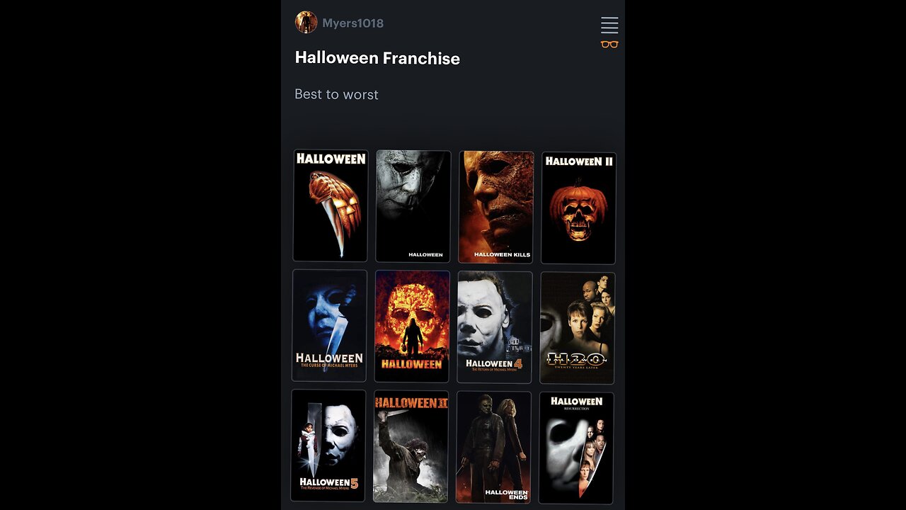 Halloween franchise ranked