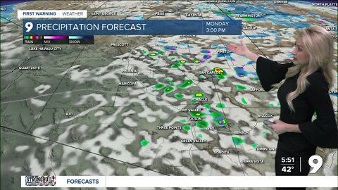 A soggy and chilly start to the new year