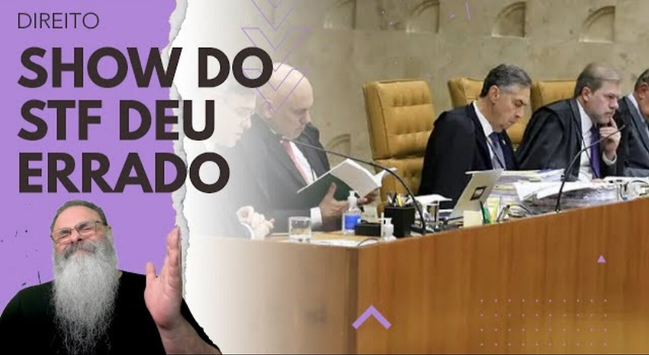 STF queria fazer "JULGAMENTO-SHOW" com ACUSADOS do 8J, POR QUE RESOLVERAM ir para PLENARIO VIRTUAL?