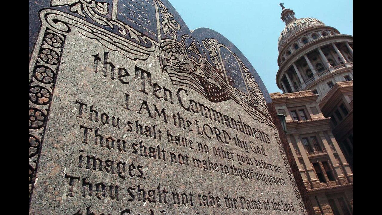 Sweet & Good Torah - Is it a Good Idea for the Ten Commandments to be in Public Schools