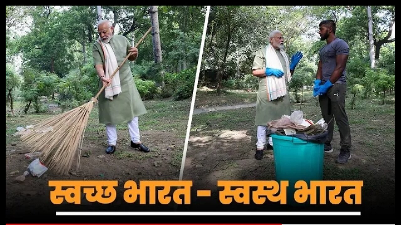 Swachhata se Swasthya : pm modi & Ankit Baiyanpuria Lead way to Cleaner and Heait Bharat