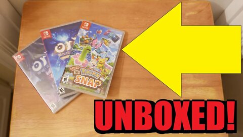 Unboxing Three More Games!
