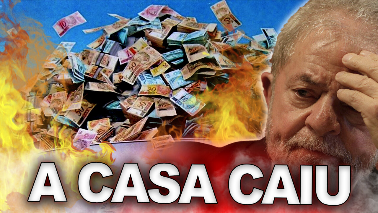 CASA CAIU - Deputado denuncia agora crime de Lula