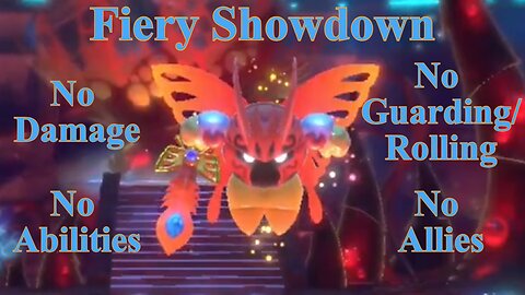 Kirby Star Allies: Fiery Showdown (No Damage | No Abilities | No Guarding/Rolling | No Allies)