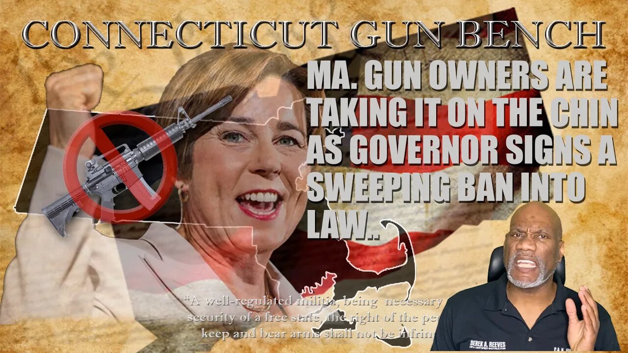 No. 1. State For Gun Control Is Crowned As Massachusetts Pushes A Complete Semi Automatic Ban.