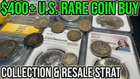 My Strategy In Flipping $408.20 Of Rare Coins - Unboxing Expensive Coins I Bought At Auctions